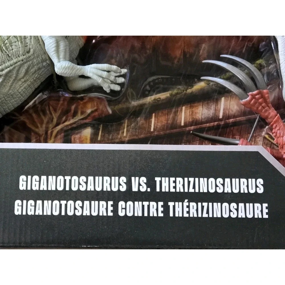 2025 Jurassic World Legacy Collection‎ Giganotosaurus vs Therizinosaurus 2 Pack